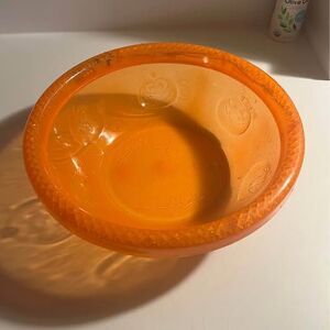 Coolives Orange Halloween Bowl